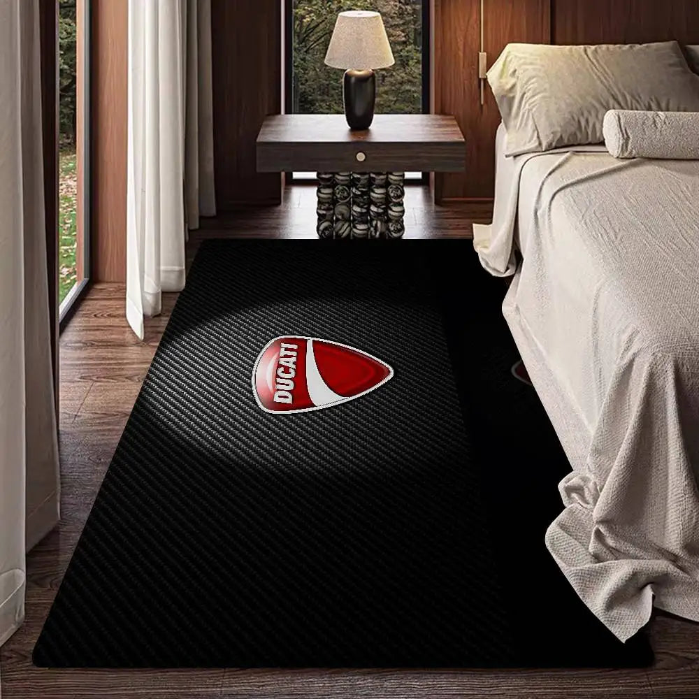 Ducati Motorcycle Print Doormat