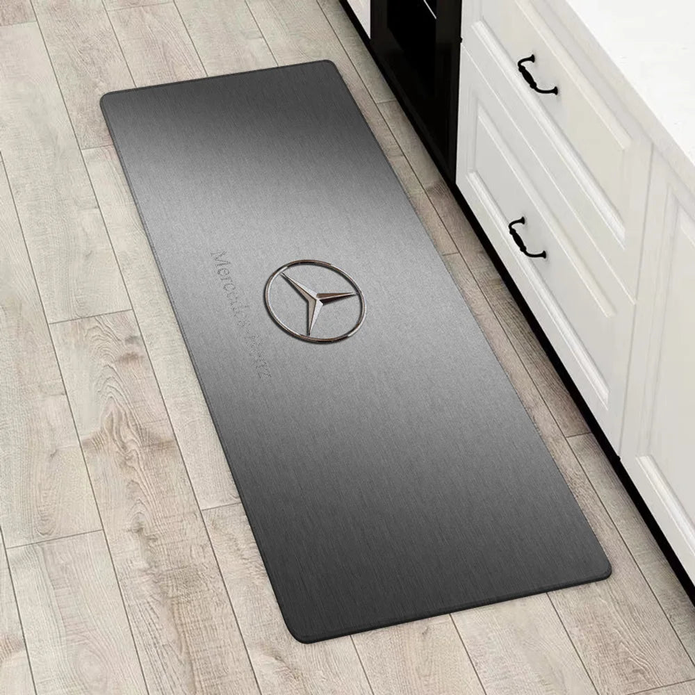 Star Emblem Printed Floor Mat