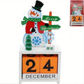 Adjustable Wooden Christmas Countdown Calendar - LOWZY