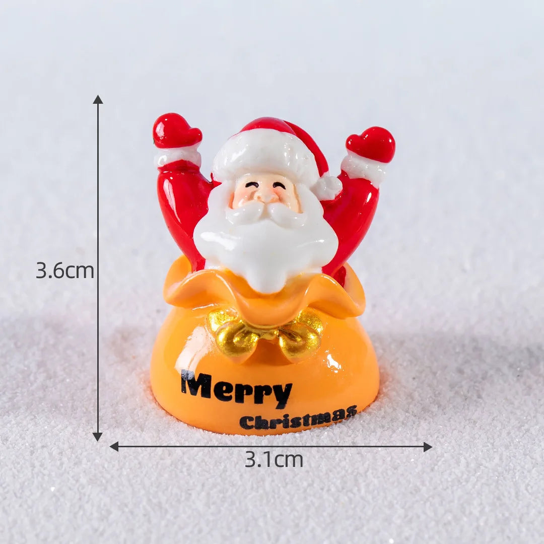 Mini Resin Christmas Character Figurine - LOWZY