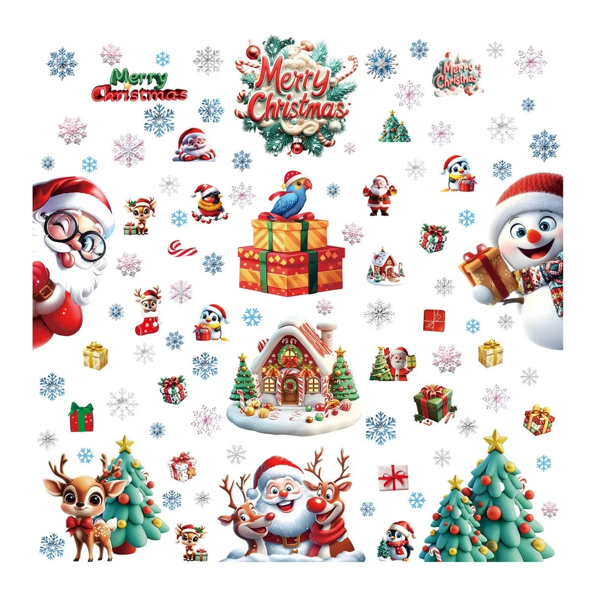 Christmas Window Stickers - LOWZY