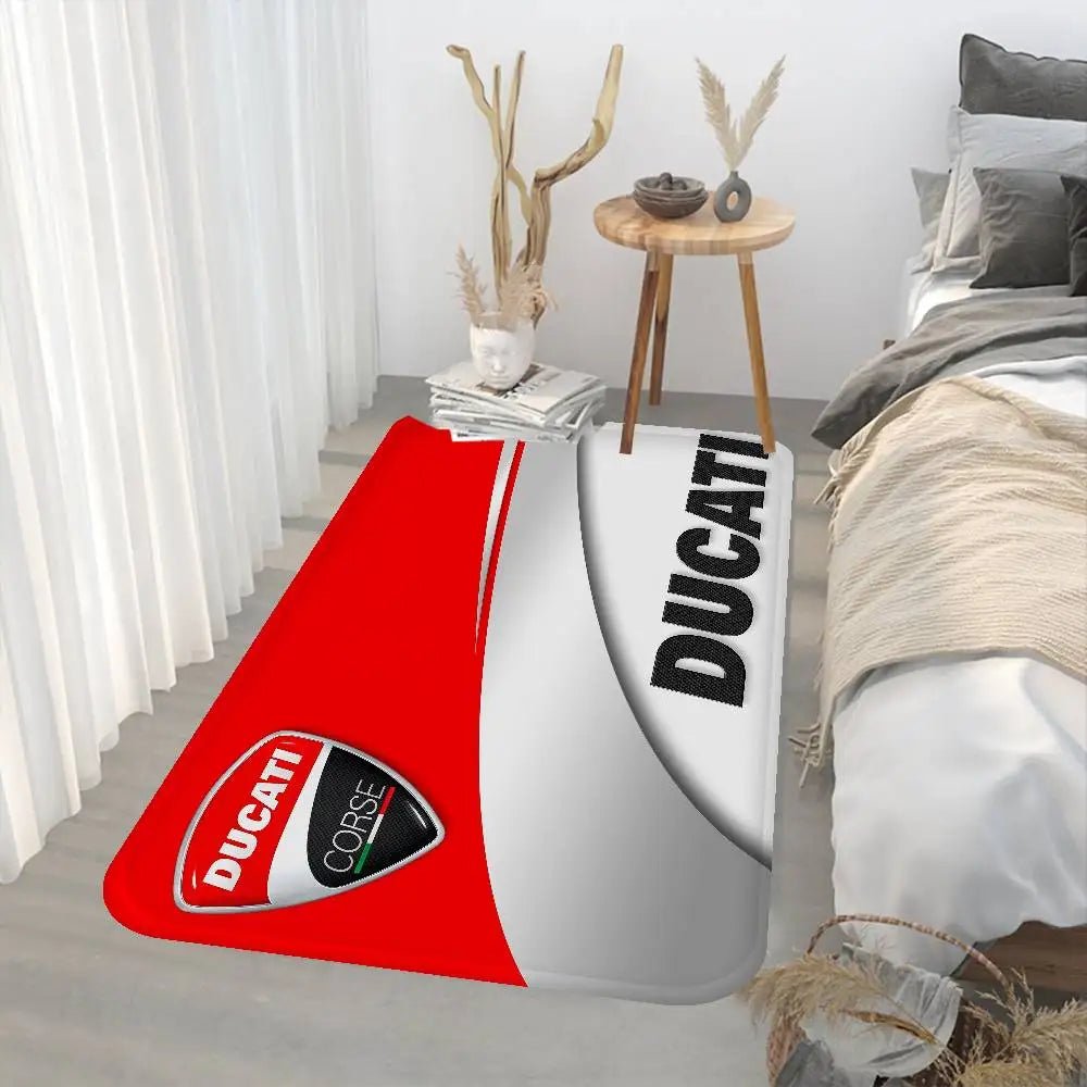 Ducati Motorcycle Print Doormat