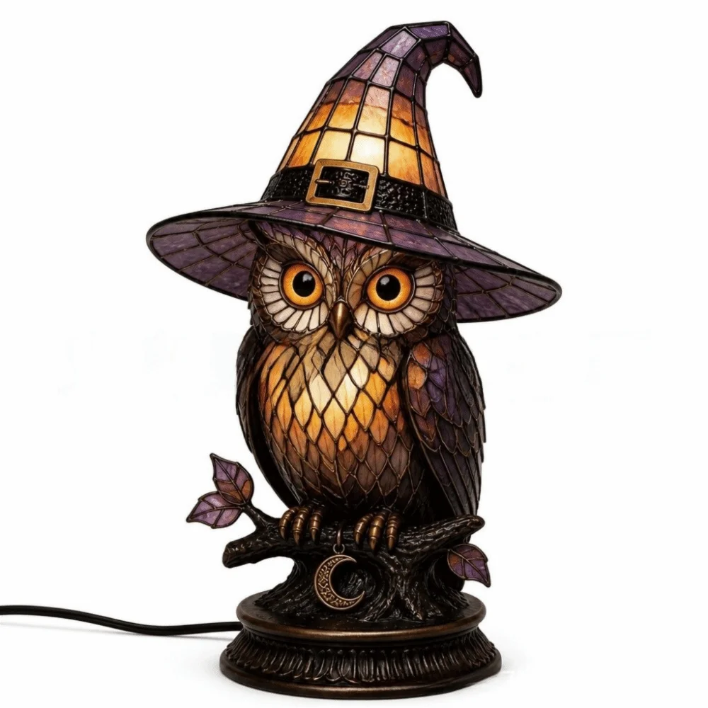 Gothic Halloween Acrylic Lamp – 13 Spooky Designs