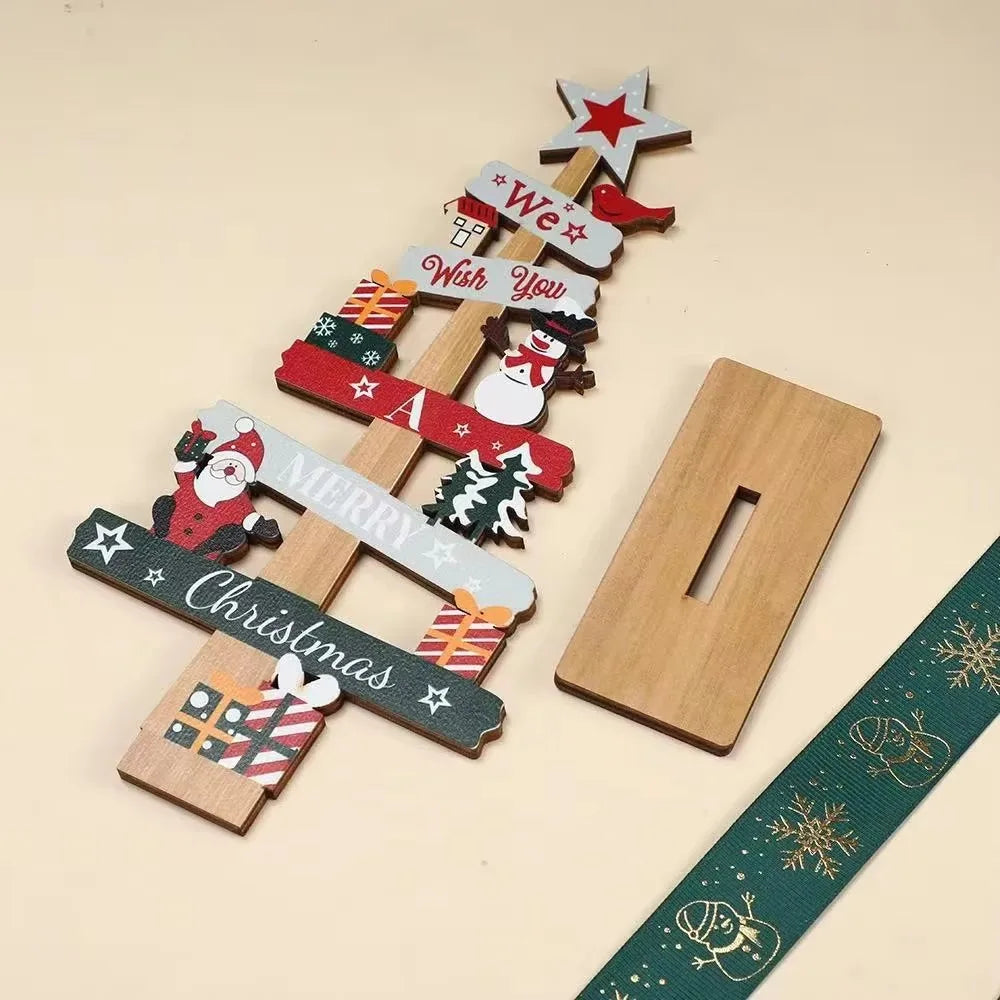 Wooden Christmas Character Table Ornament - LOWZY