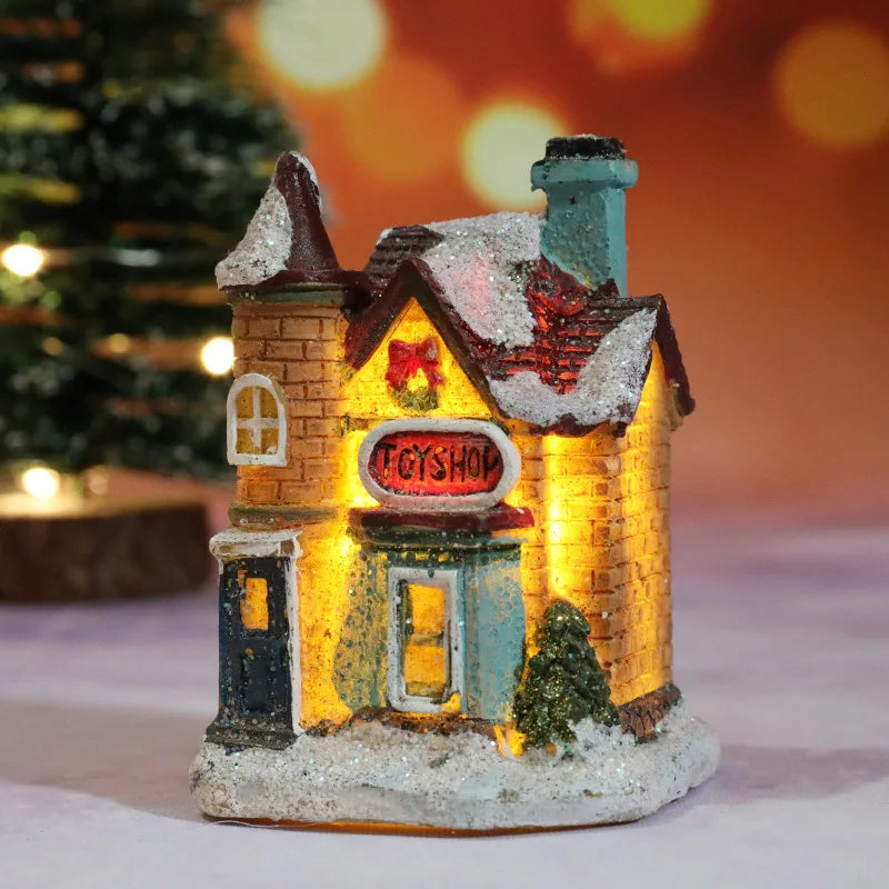 Mini LED Christmas House Light – 12 Festive Designs