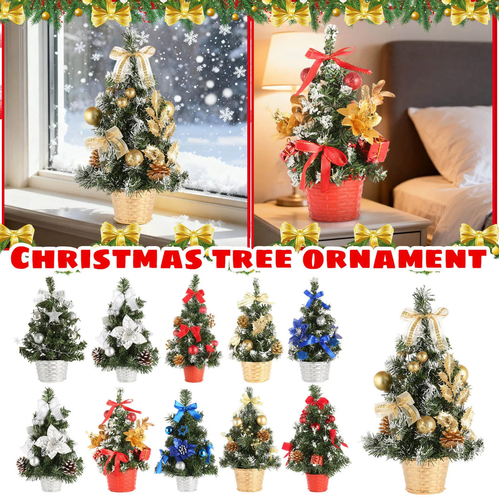 Mini Tabletop Christmas Tree Ornament - LOWZY