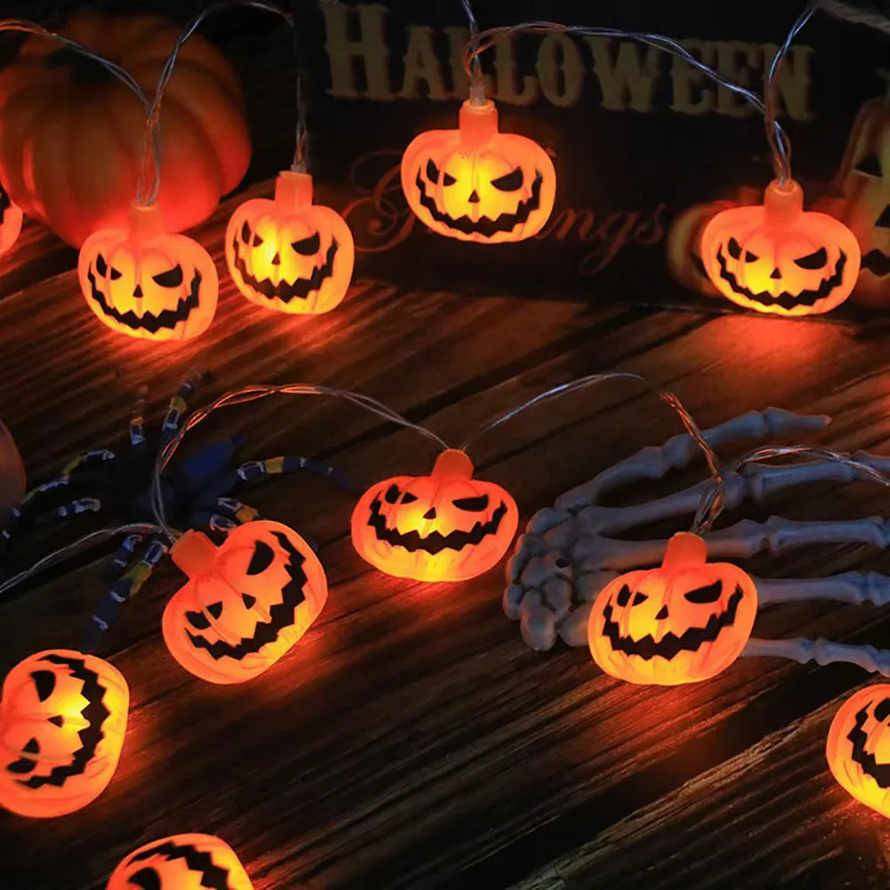 Halloween LED String Lights – Pumpkin, Ghost & Mixed – Ghost