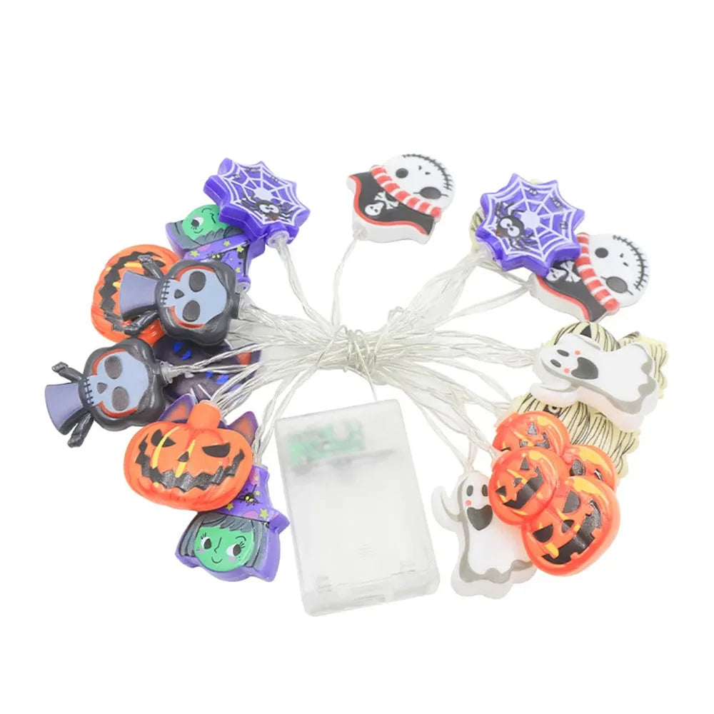Halloween LED String Lights – Pumpkin, Ghost & Mixed – Mixed