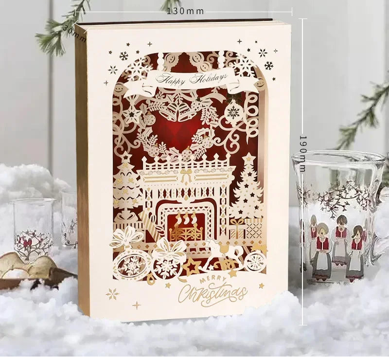 3D Christmas Greeting Card - LOWZY