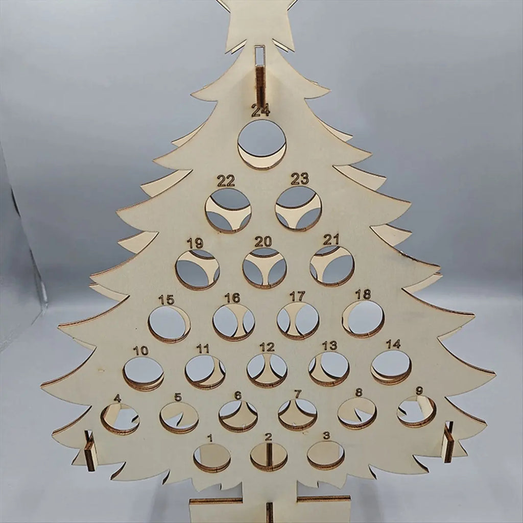 Christmas Tree Wine Advent Calendar - LOWZY