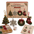 Christmas Beaded Ornament Craft Kit - 4 Pack - LOWZY