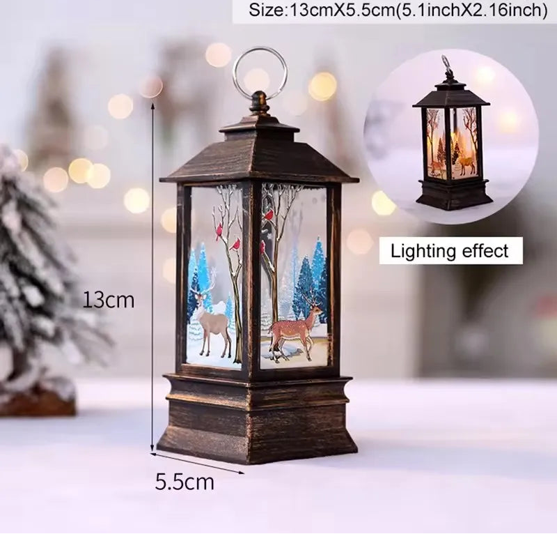 Mini Christmas Lantern Tree Ornament - LOWZY