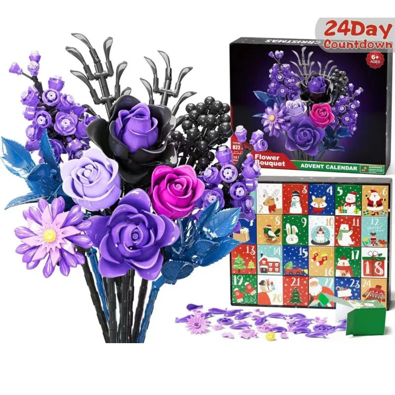 24-Day Christmas Train Advent Calendar Gift Box - LOWZY