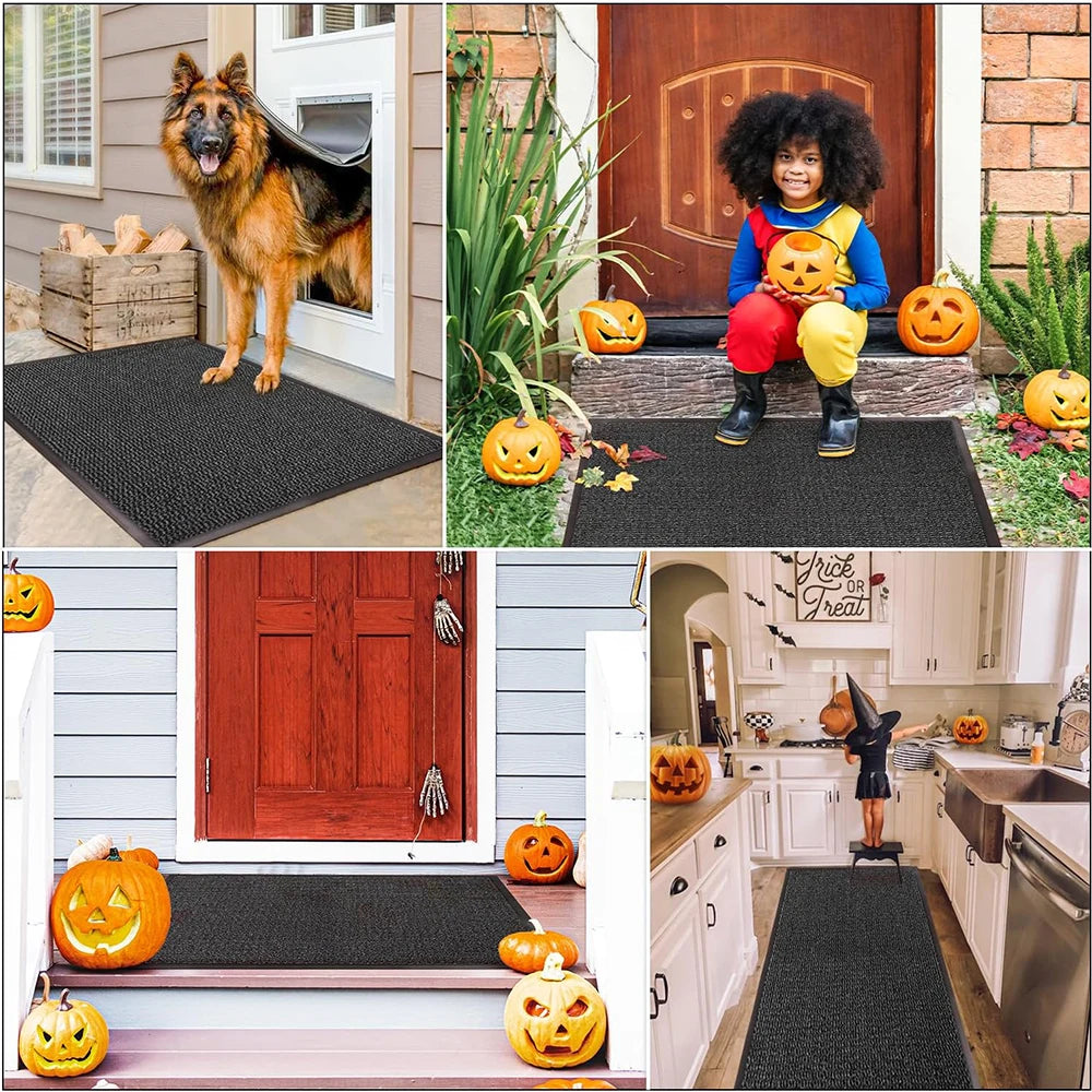 Washable Entrance Doormat in Grey or Anthracite