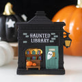 Spooky Street Haunted Library LED Light-Up Decoration