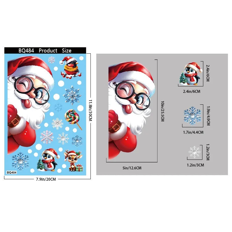Christmas Window Stickers - LOWZY