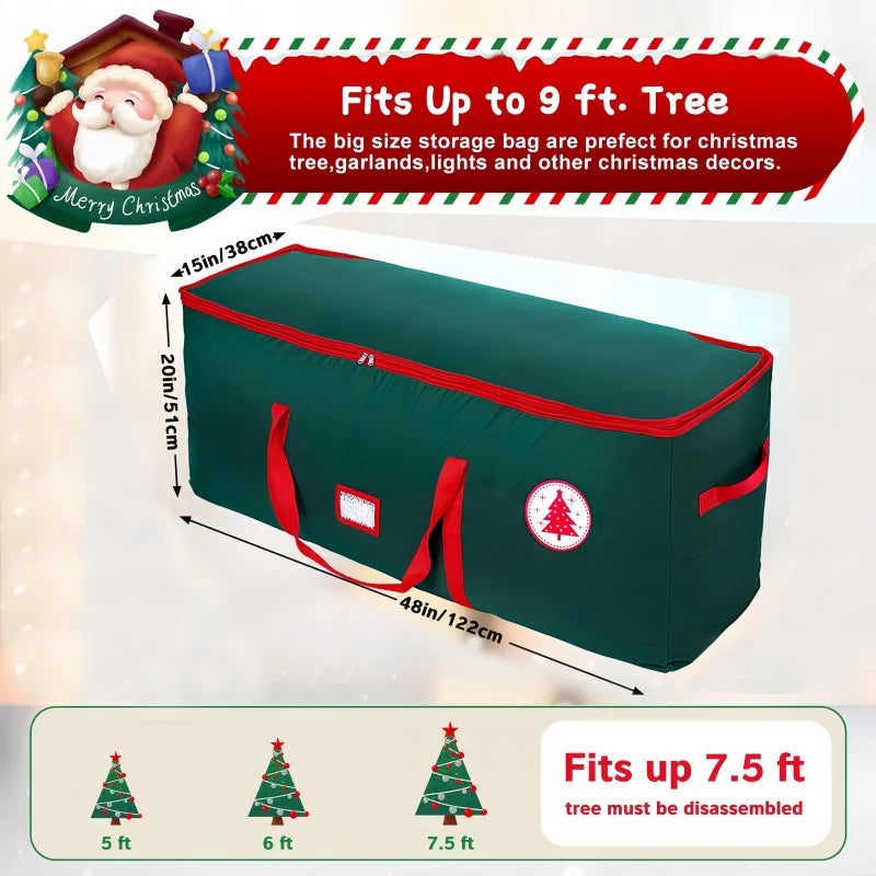 Christmas Tree Storage Bag - Fits up to 7.5ft - LOWZY