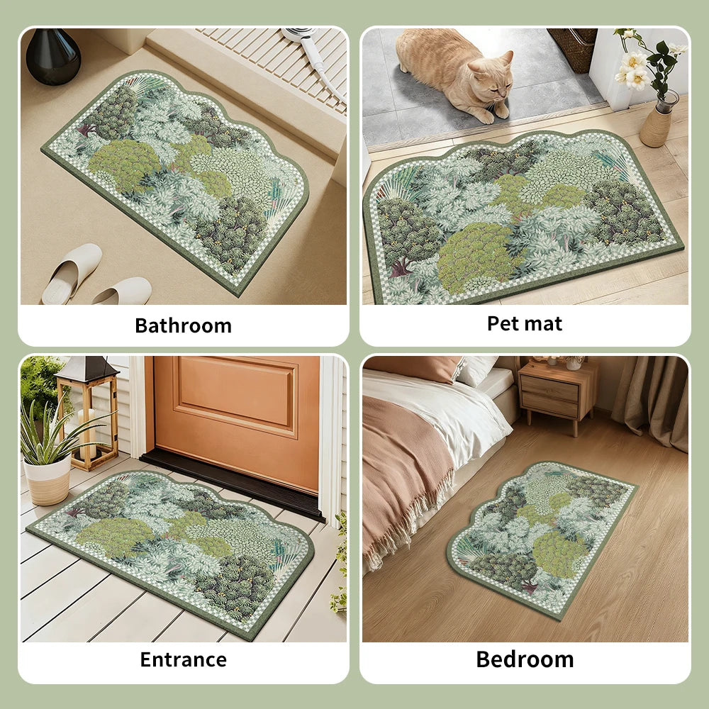 Forest Garden PVC Entrance Doormat