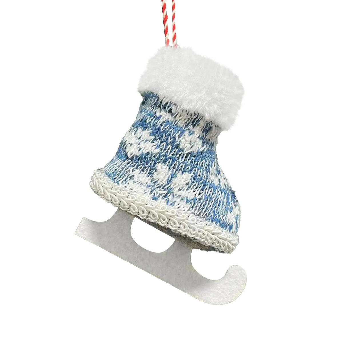 Mini Ice Skate Christmas Tree Ornament - LOWZY