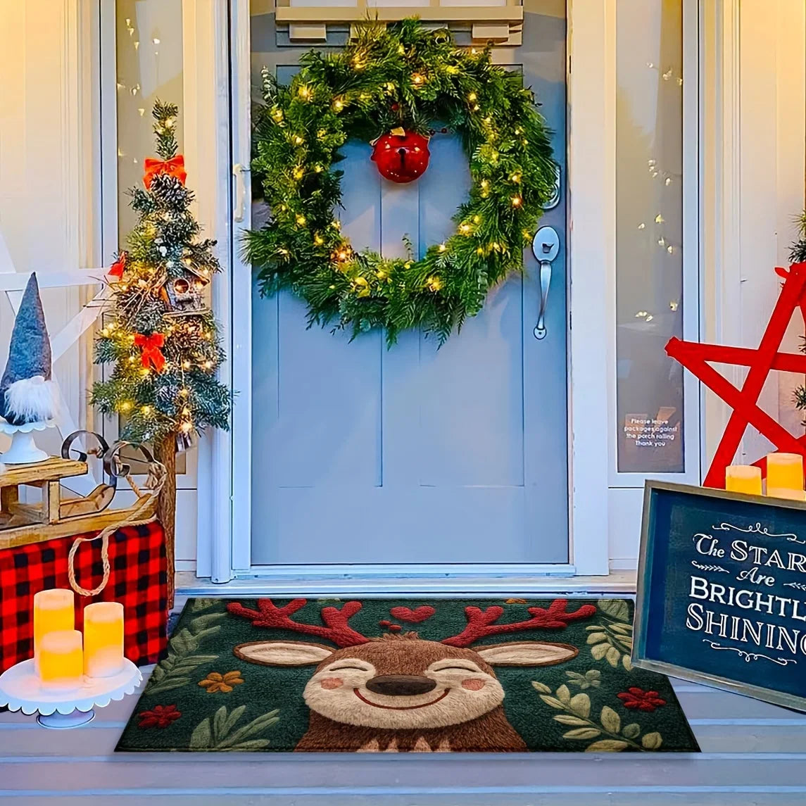 Christmas Gingerbread Doormat - LOWZY