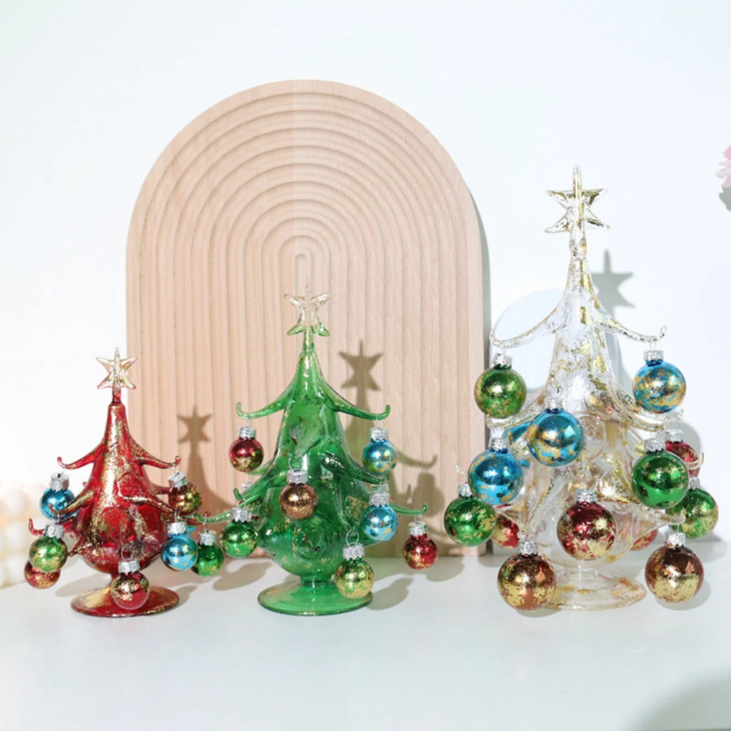 DIY Glass Christmas Tree Scene Kit - LOWZY