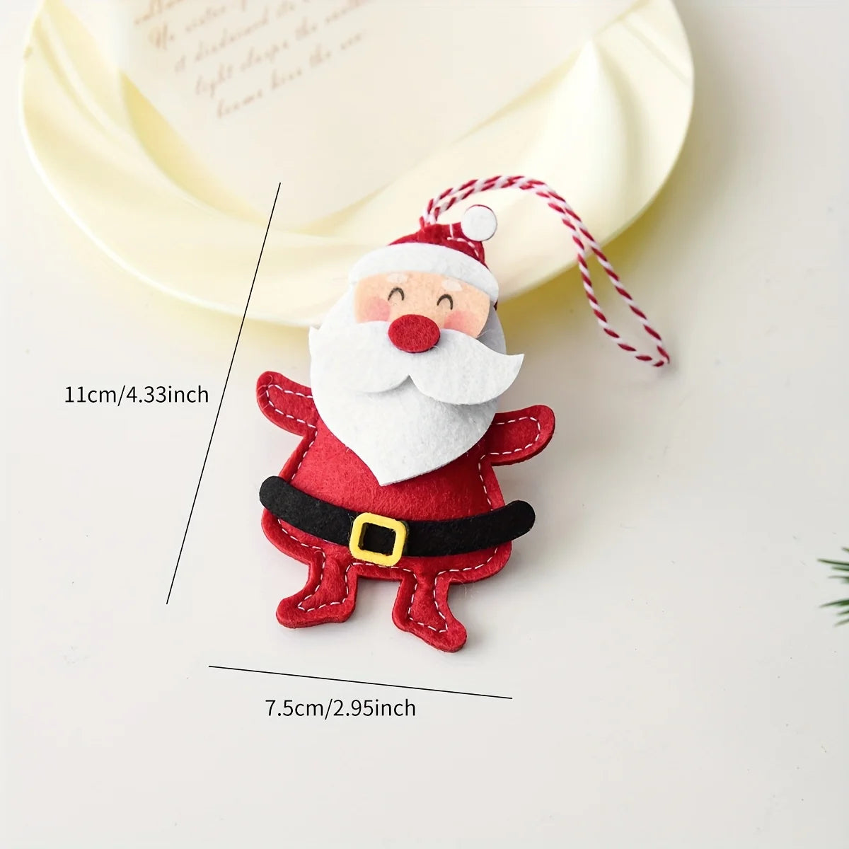 Christmas Character Bow Hanging Ornament - LOWZY