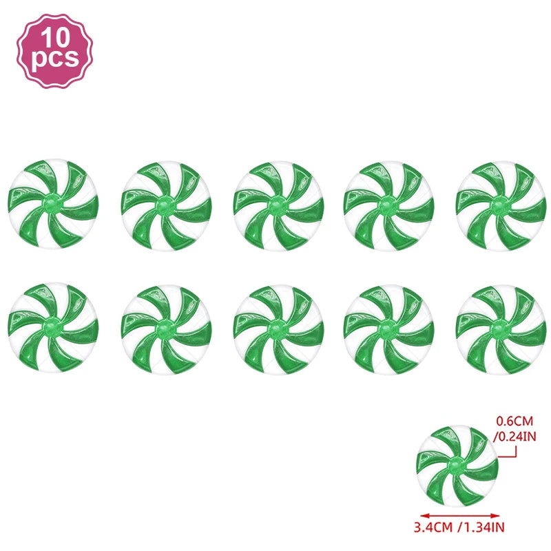 Christmas Candy Tree Ornaments - 10 or 20 Pack - LOWZY