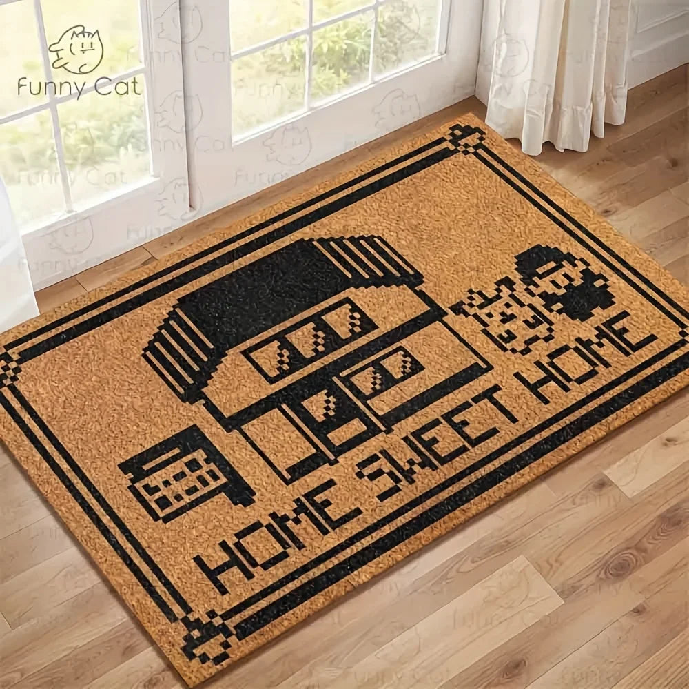 VIKAMA Home Sweet Home Anime Doormat