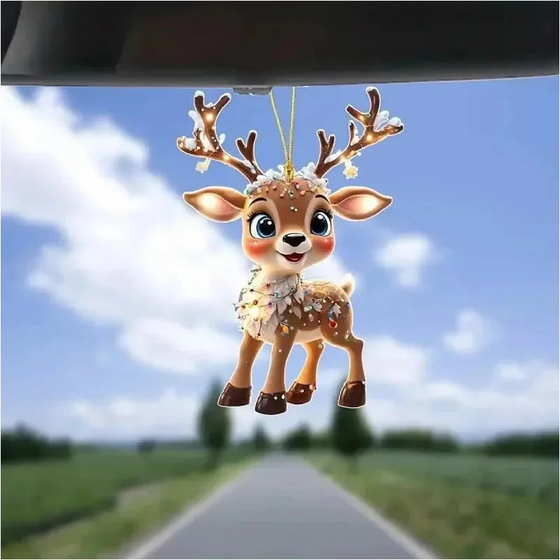 Christmas Reindeer Tree Ornament - LOWZY