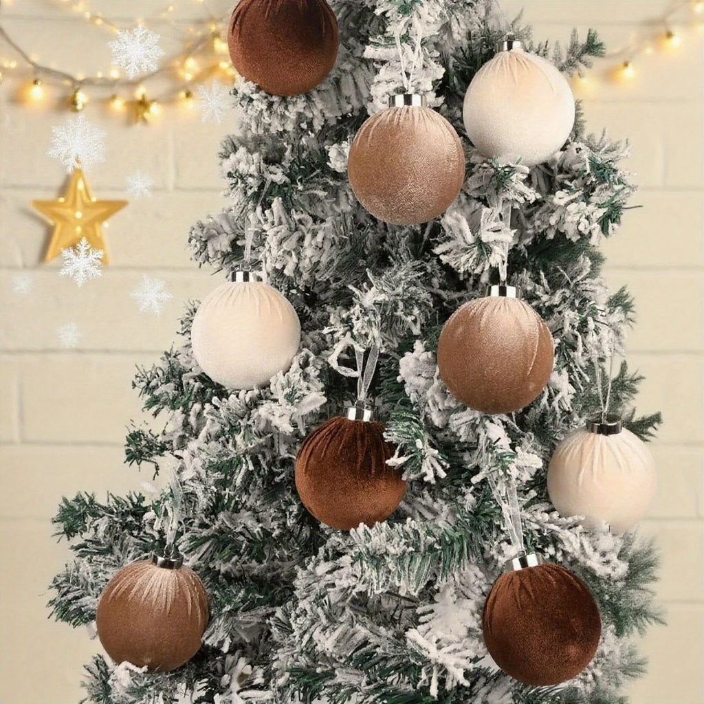 Christmas Tree Bauble Set - 6cm or 8cm - LOWZY