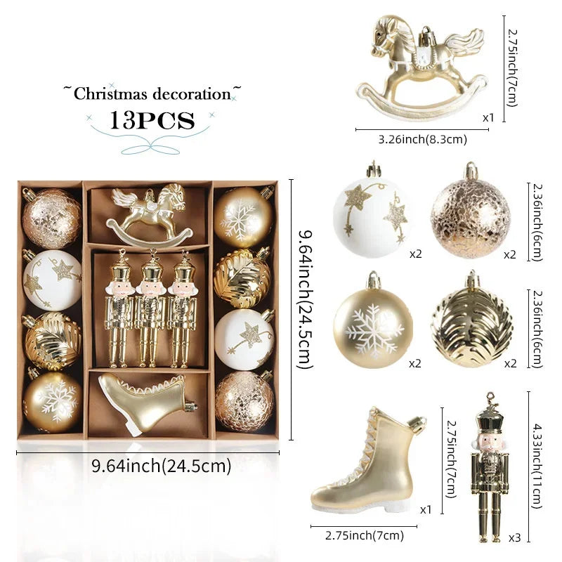 Christmas Character Bauble Set - LOWZY