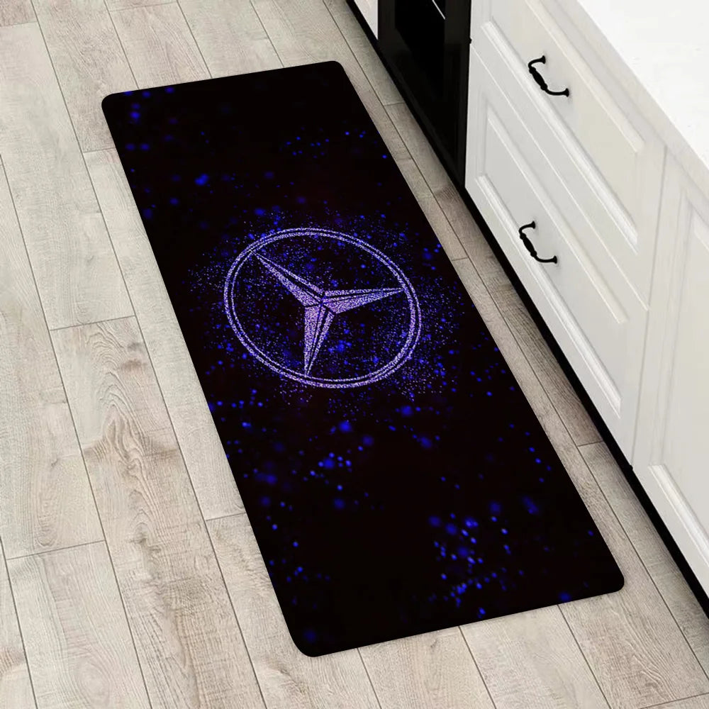 Star Emblem Printed Floor Mat