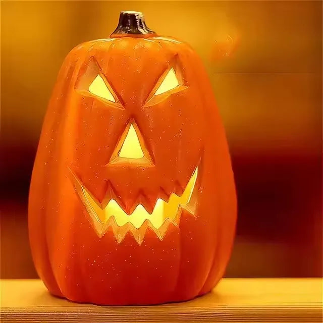 Light-Up Halloween Pumpkin Decoration
