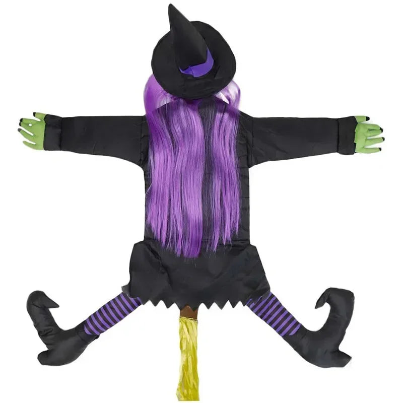 Outdoor Halloween Hanging Decorations – Witch & Spooky Designs