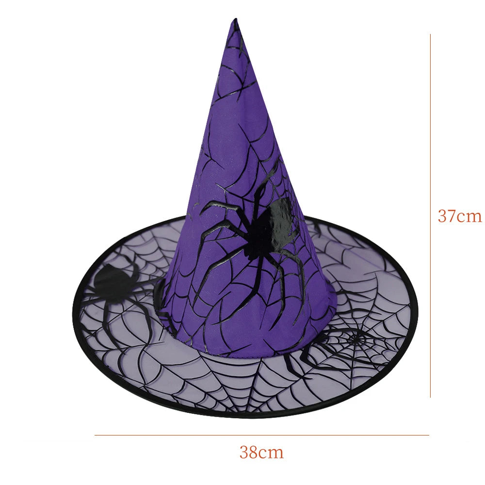 Mesh Witch Hat – Halloween Fancy Dress
