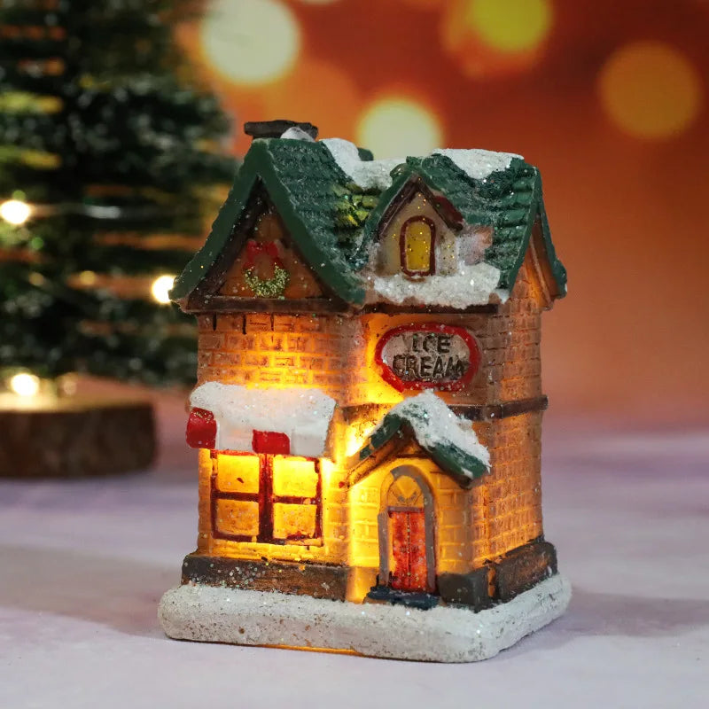 Mini LED Christmas House Light – 12 Festive Designs