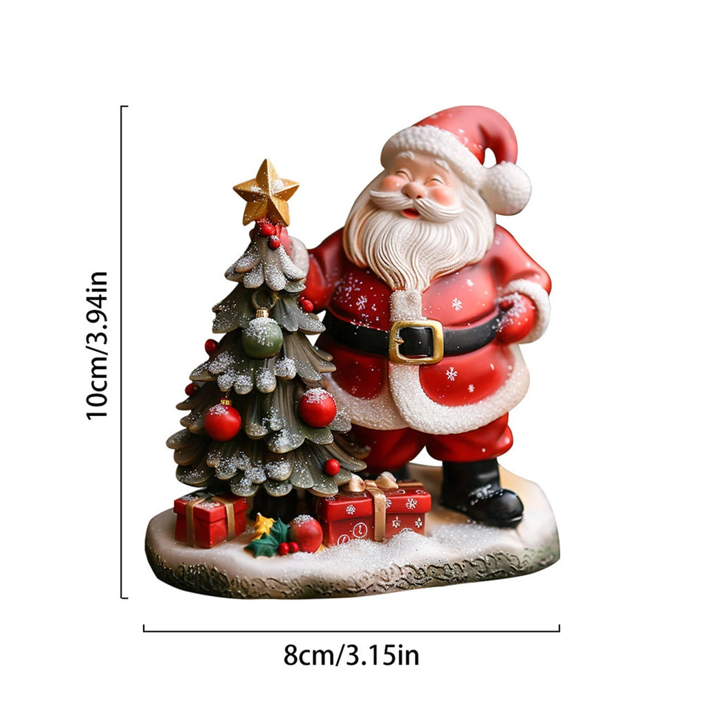 Santa Claus Resin Christmas Ornament - LOWZY