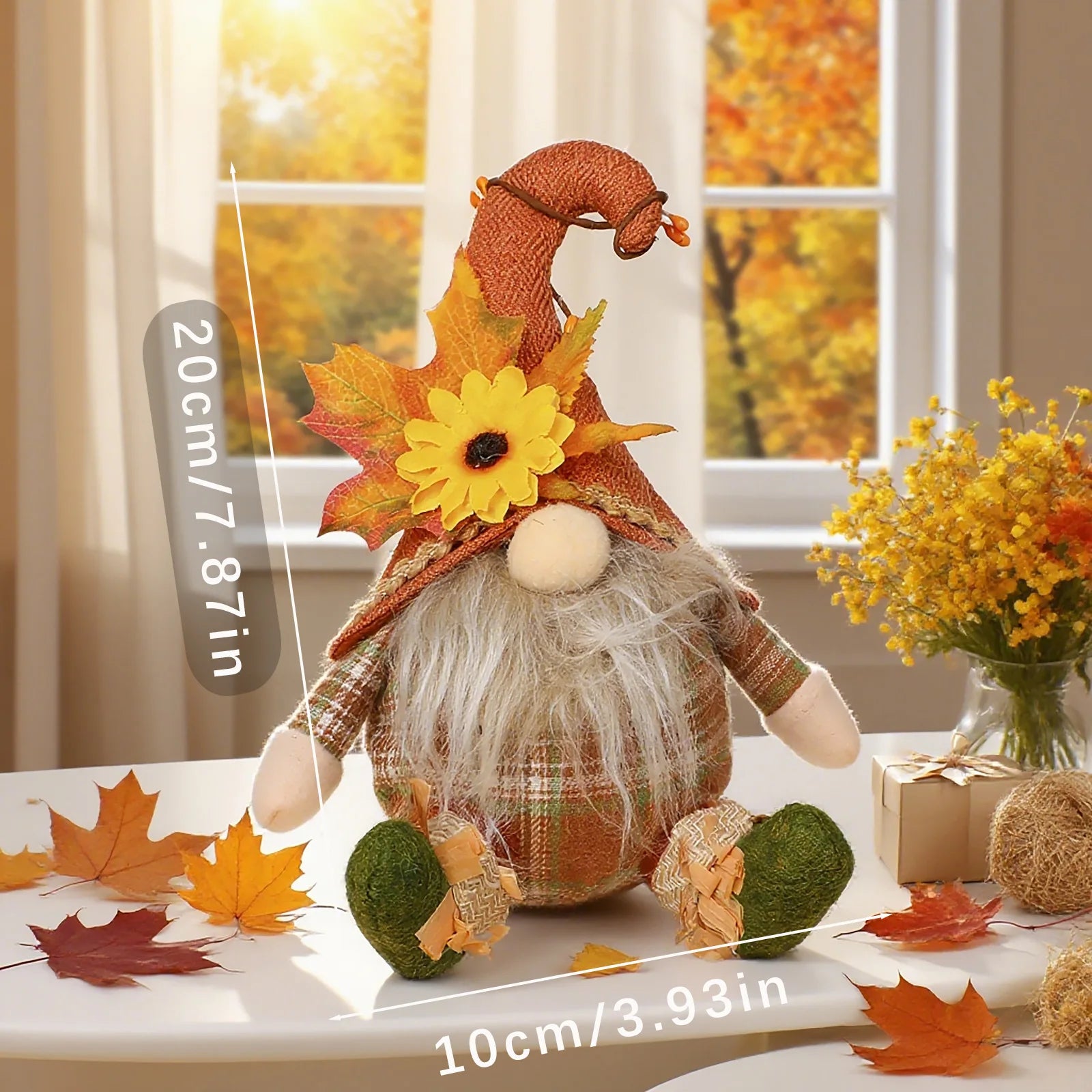 Rustic Autumn Scarecrow Hanging Decoration – 5 Styles