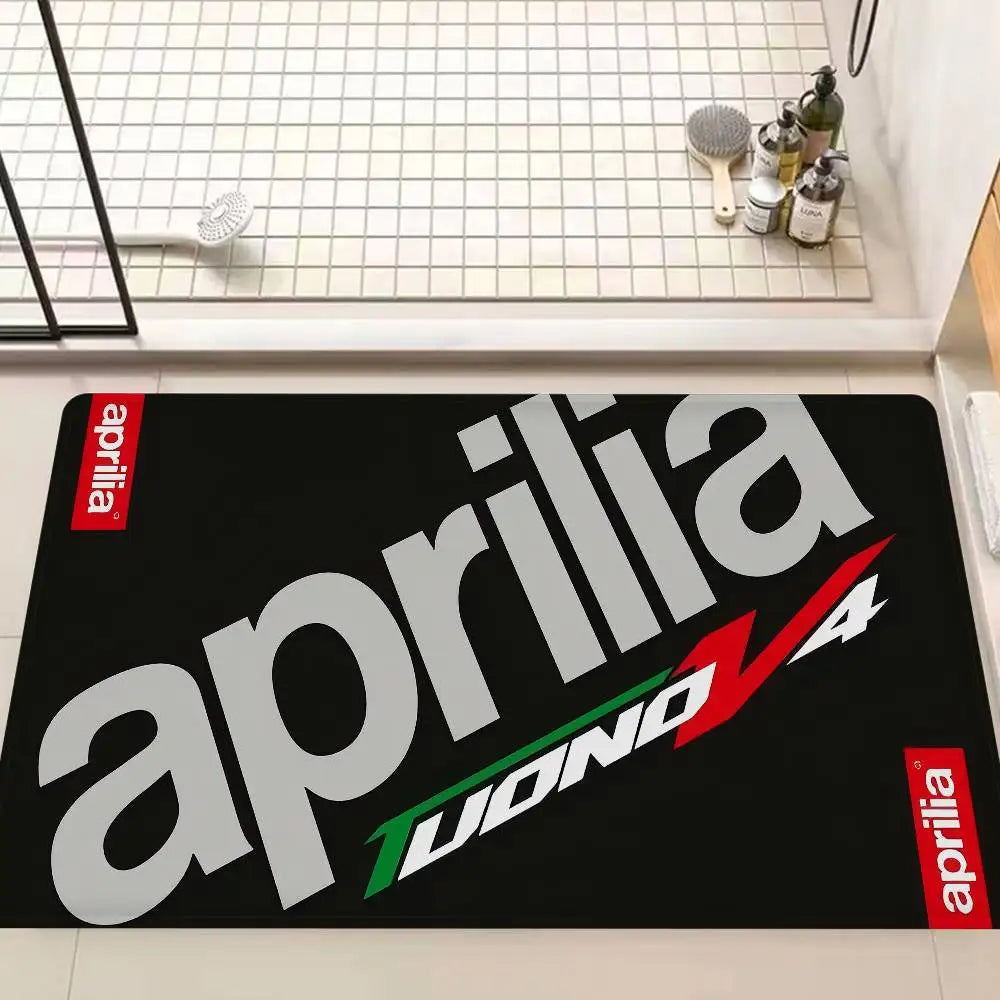 Aprilia Motorcycle Print Doormat