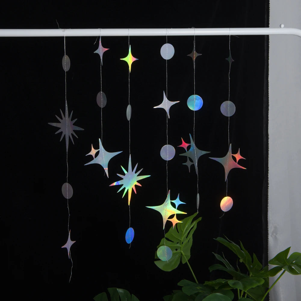 Hanging Star Decoration Set – Party & Room Décor