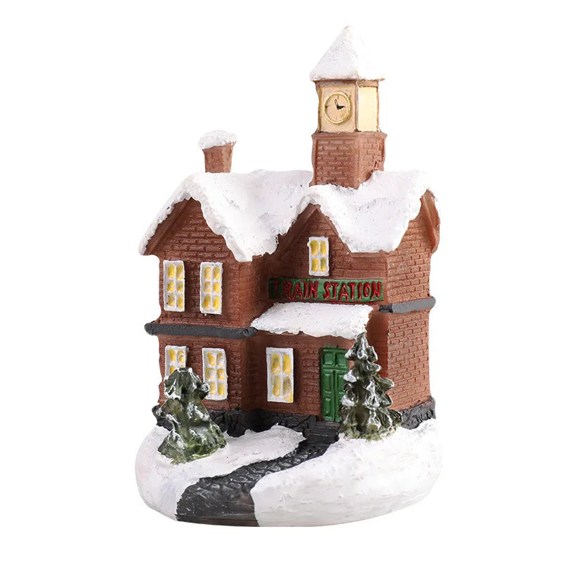 Mini LED Christmas House Light – 12 Festive Designs