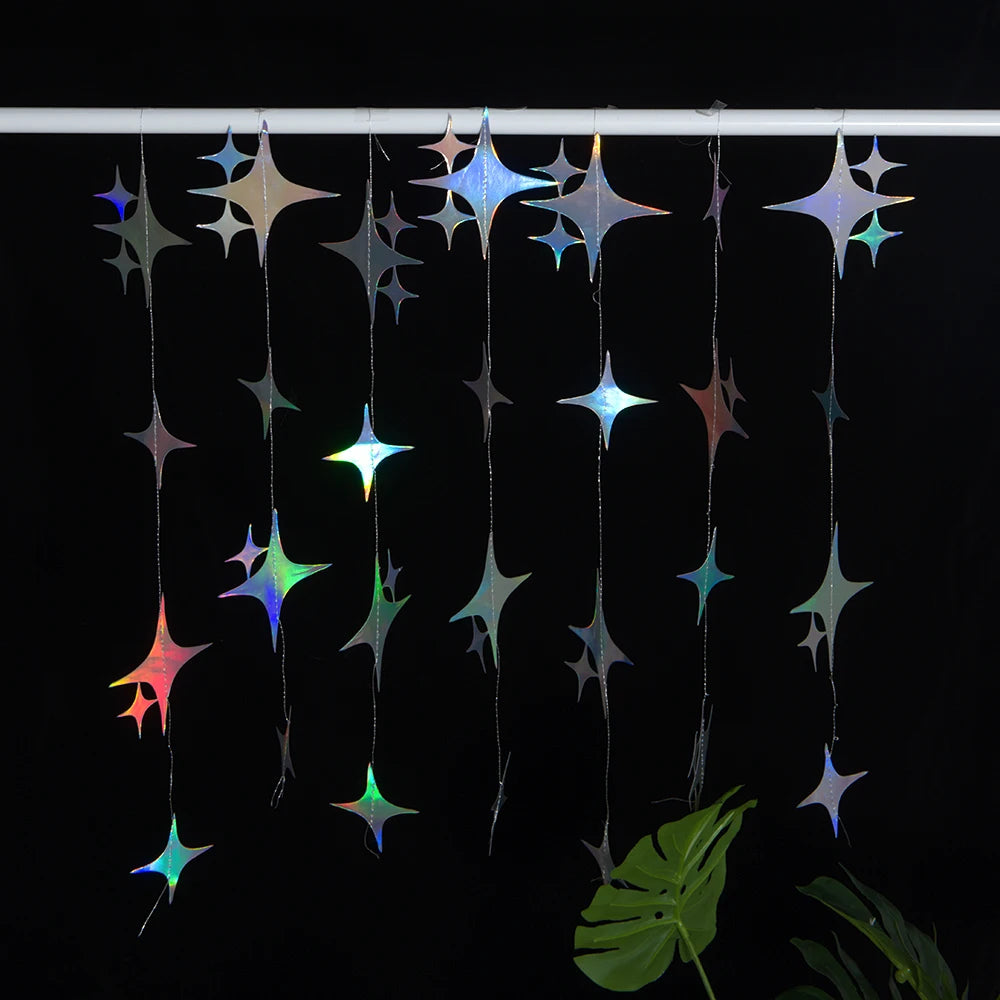 Hanging Star Decoration Set – Party & Room Décor