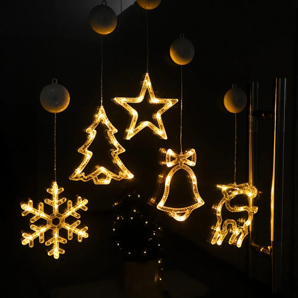 LED Christmas Window Hanging Light - LOWZY