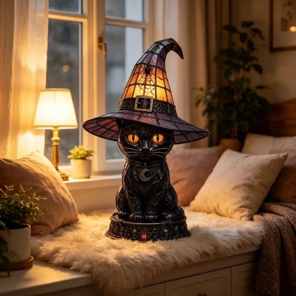 Gothic Halloween Acrylic Lamp – 13 Spooky Designs