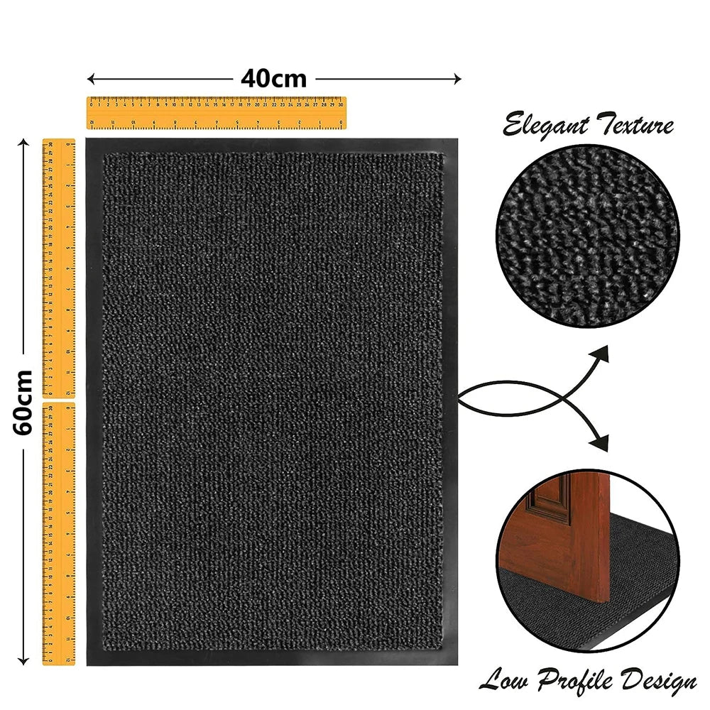 Washable Entrance Doormat in Grey or Anthracite