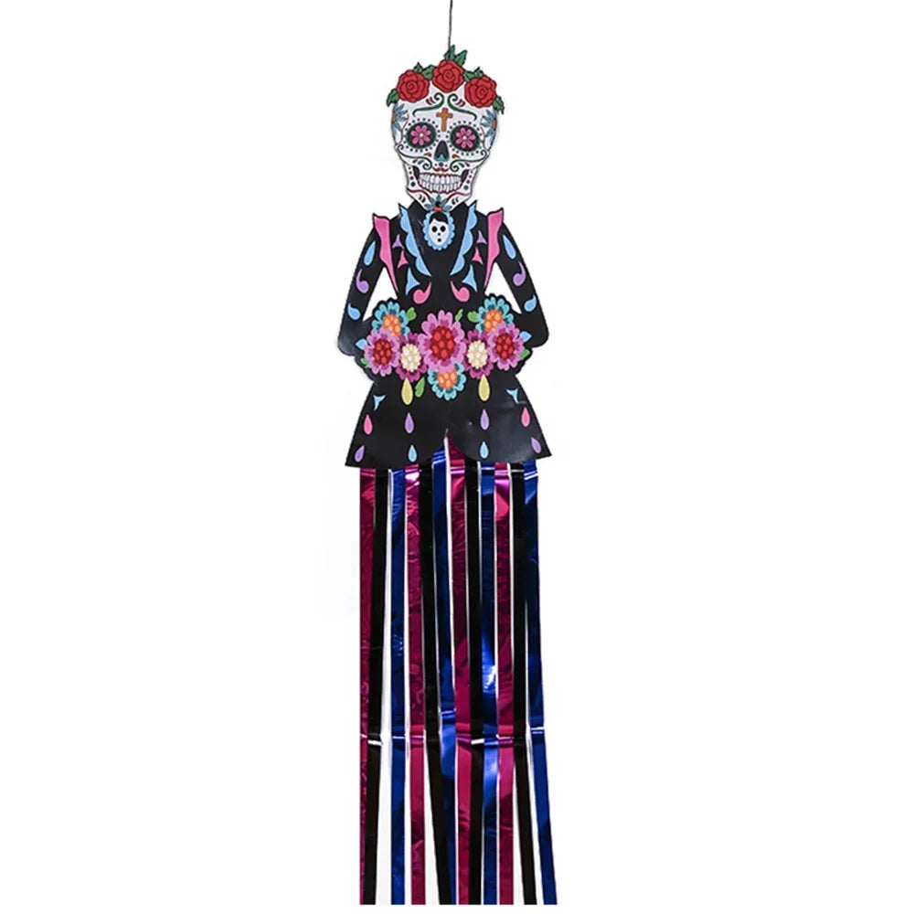 Outdoor Halloween Hanging Decorations – Witch & Spooky Designs