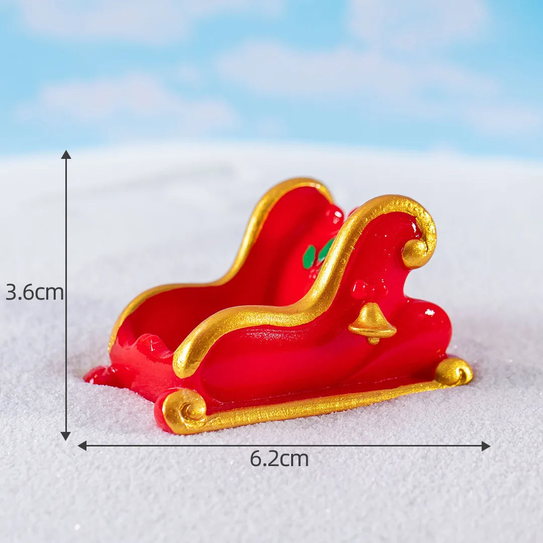 Mini Resin Christmas Character Figurine - LOWZY