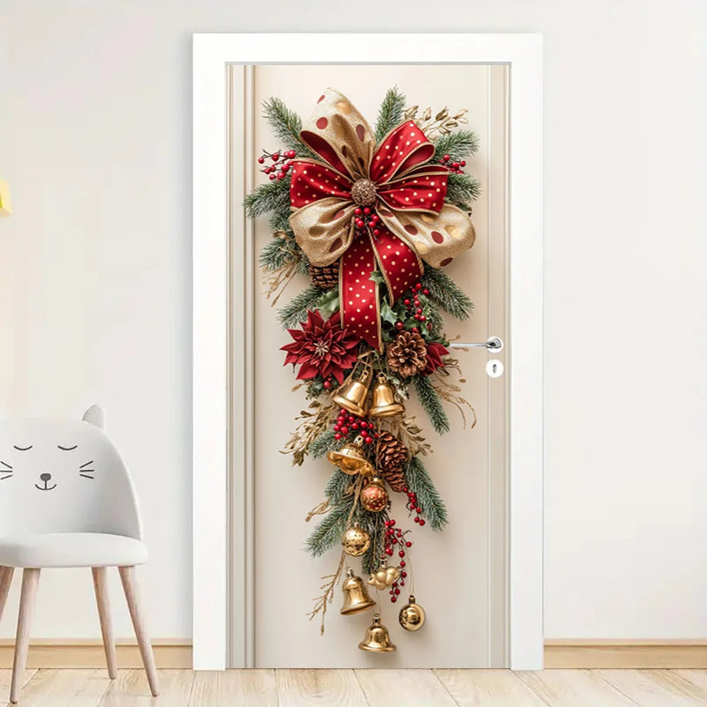 Christmas Bell Door Cover - LOWZY