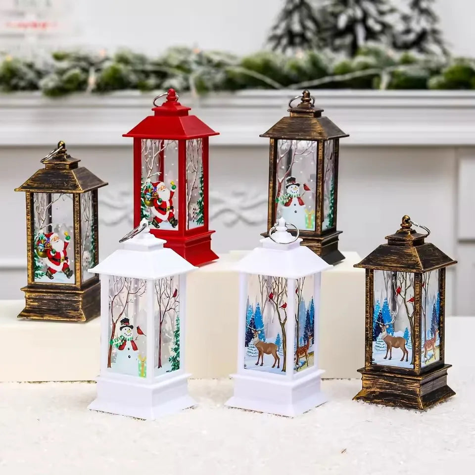 Mini Christmas Lantern Tree Ornament - LOWZY