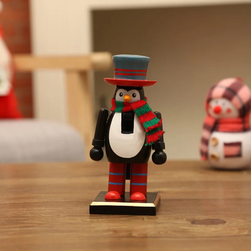 Wooden Christmas Nutcracker Figure - LOWZY